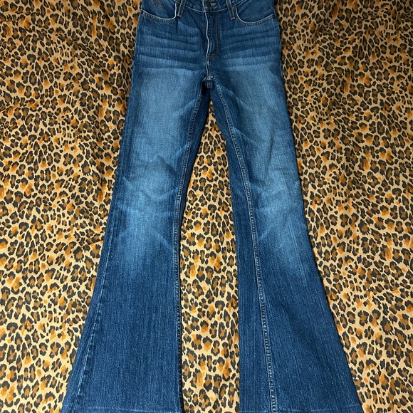 Kimes Ranch Classic Blue Flare Jeans - Picture 2 of 3